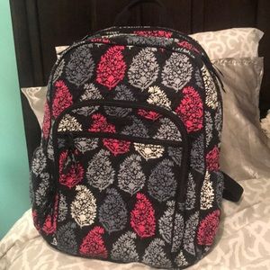 Vera Bradley Campus Tech Backpack with Makeup Bag